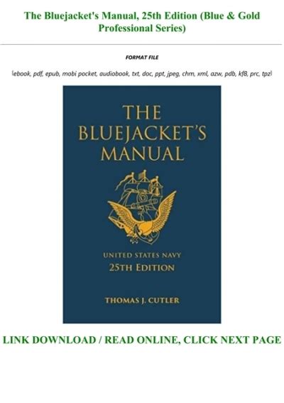 bluejacket manual pdf 2020.